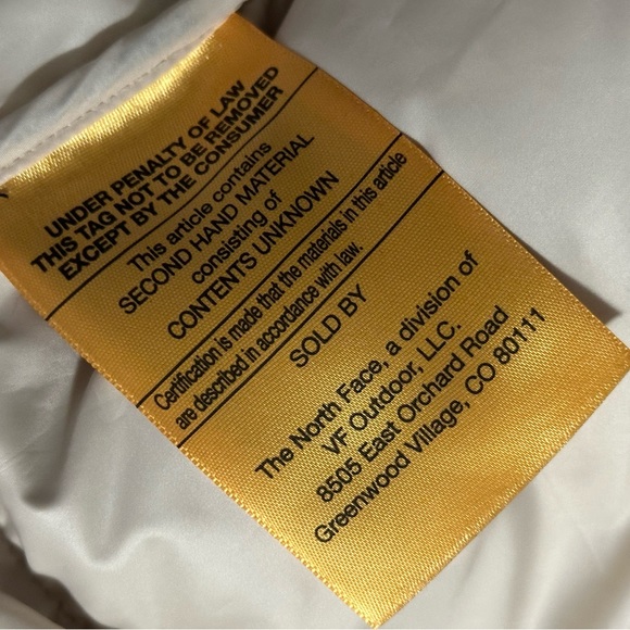 The North Face High Pile 600 Fill Recycled Waterfowl Down Nuptse Jacket - Picture 10 of 10